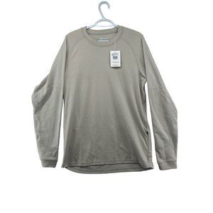 POC Men's Poise Crew Neck Beige Long Sleeve Size Medium NWT